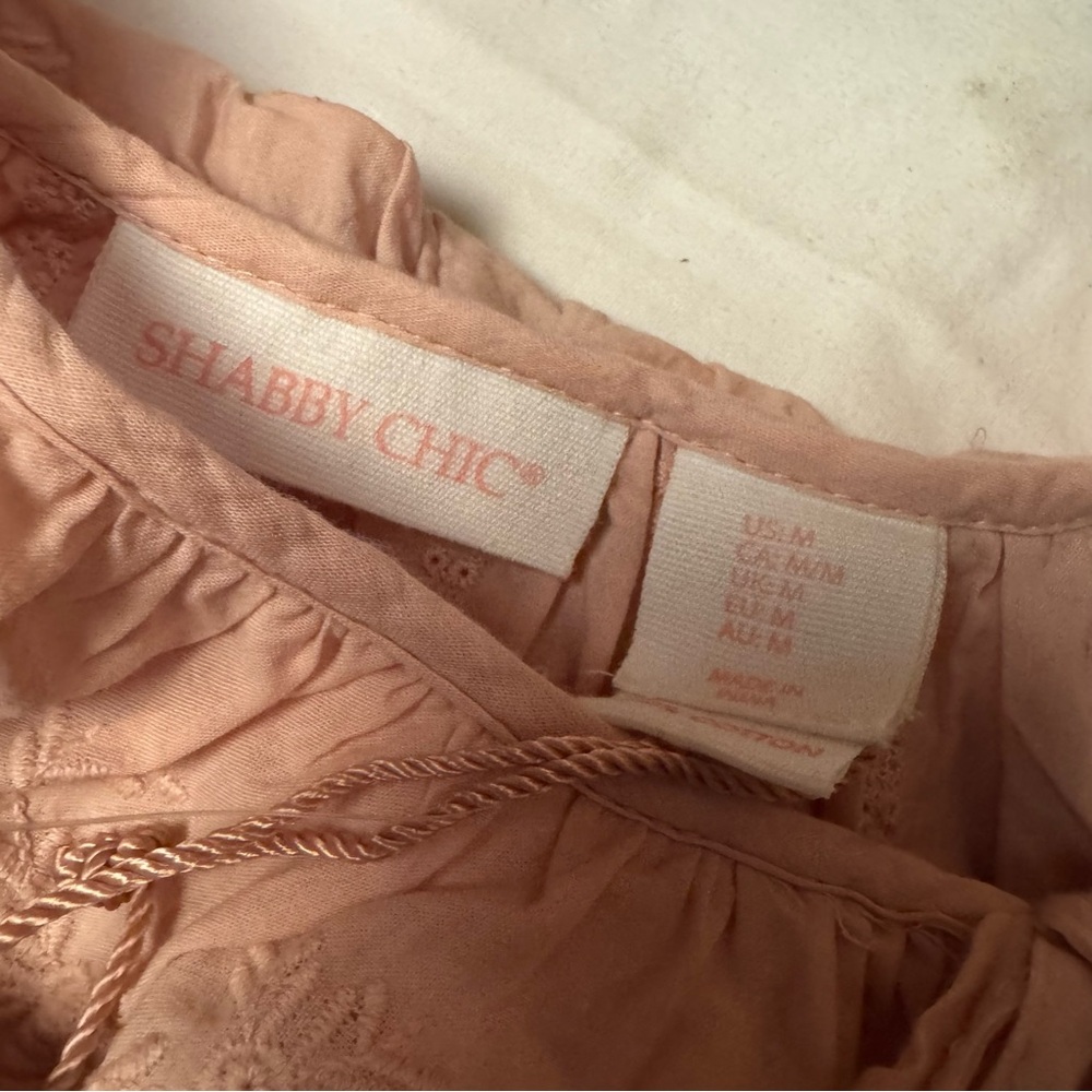 Shabby Chic Blush Ruffle Pajama Set - Picture 4 of 7